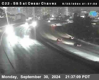 SB 5 at Cesar E Chaves Prkwy