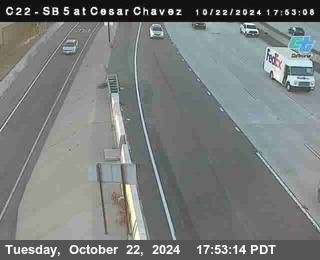 SB 5 at Cesar E Chaves Prkwy