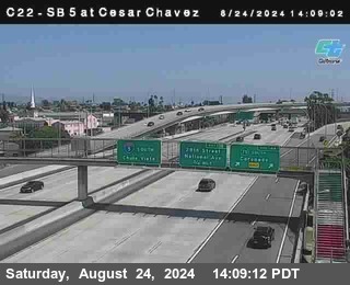 SB 5 at Cesar E Chaves Prkwy