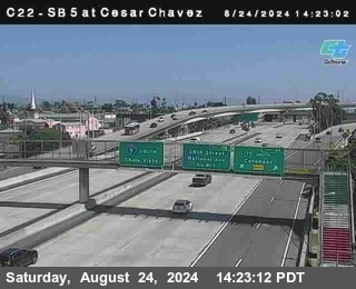 SB 5 at Cesar E Chaves Prkwy