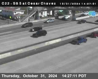 SB 5 at Cesar E Chaves Prkwy