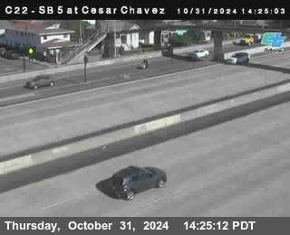 SB 5 at Cesar E Chaves Prkwy