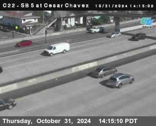 SB 5 at Cesar E Chaves Prkwy