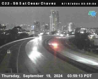 SB 5 at Cesar E Chaves Prkwy