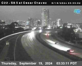 SB 5 at Cesar E Chaves Prkwy