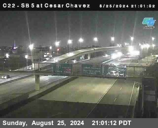 SB 5 at Cesar E Chaves Prkwy