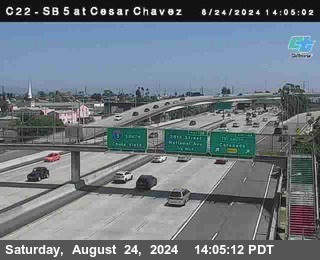 SB 5 at Cesar E Chaves Prkwy