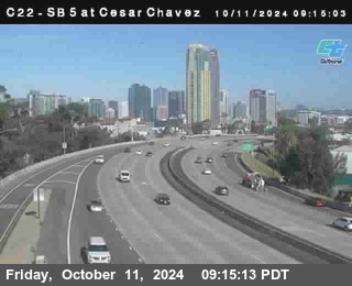 SB 5 at Cesar E Chaves Prkwy