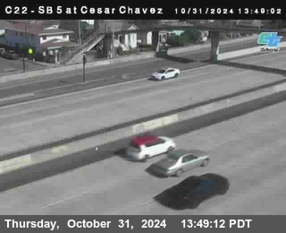 SB 5 at Cesar E Chaves Prkwy