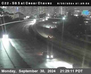 SB 5 at Cesar E Chaves Prkwy