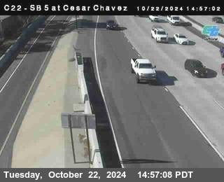 SB 5 at Cesar E Chaves Prkwy