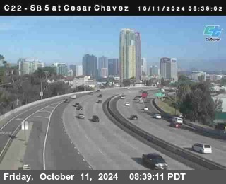 SB 5 at Cesar E Chaves Prkwy