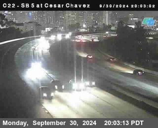 SB 5 at Cesar E Chaves Prkwy