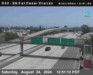 SB 5 at Cesar E Chaves Prkwy