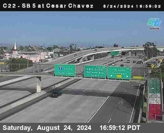 SB 5 at Cesar E Chaves Prkwy