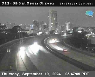 SB 5 at Cesar E Chaves Prkwy