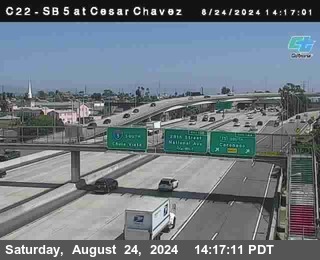 SB 5 at Cesar E Chaves Prkwy