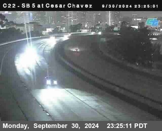 SB 5 at Cesar E Chaves Prkwy