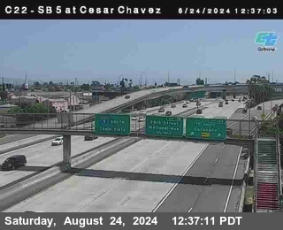 SB 5 at Cesar E Chaves Prkwy