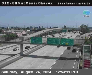 SB 5 at Cesar E Chaves Prkwy