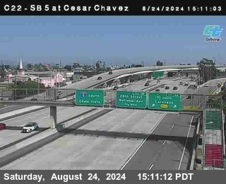 SB 5 at Cesar E Chaves Prkwy