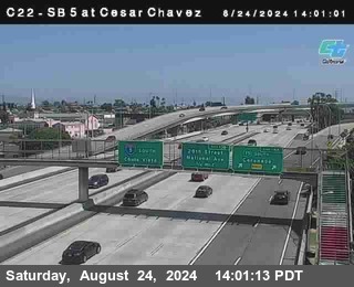 SB 5 at Cesar E Chaves Prkwy