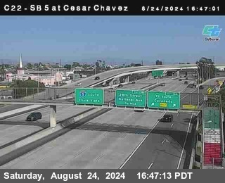 SB 5 at Cesar E Chaves Prkwy