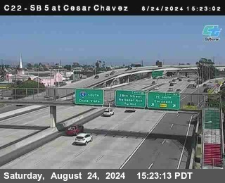 SB 5 at Cesar E Chaves Prkwy