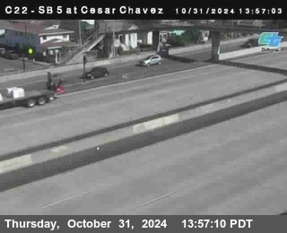 SB 5 at Cesar E Chaves Prkwy