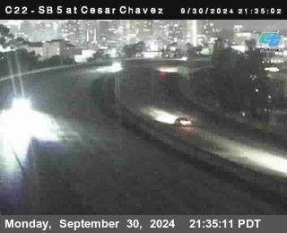 SB 5 at Cesar E Chaves Prkwy