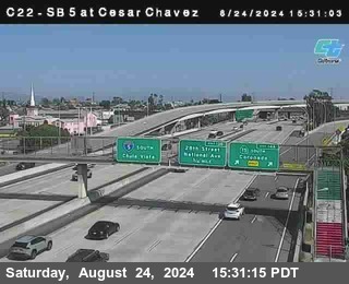 SB 5 at Cesar E Chaves Prkwy