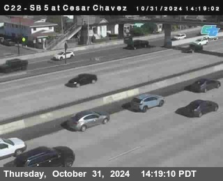 SB 5 at Cesar E Chaves Prkwy