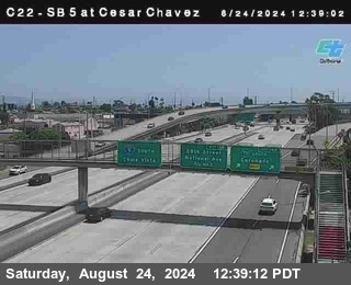 SB 5 at Cesar E Chaves Prkwy