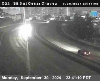 SB 5 at Cesar E Chaves Prkwy