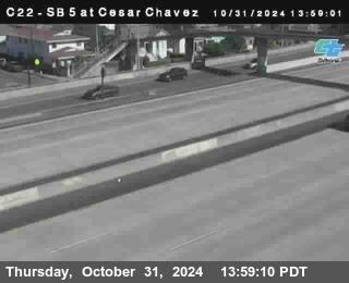 SB 5 at Cesar E Chaves Prkwy