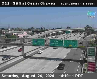 SB 5 at Cesar E Chaves Prkwy