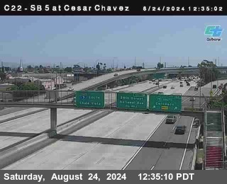 SB 5 at Cesar E Chaves Prkwy