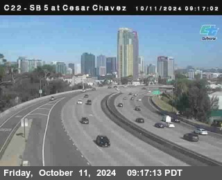 SB 5 at Cesar E Chaves Prkwy