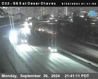 SB 5 at Cesar E Chaves Prkwy