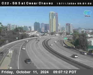 SB 5 at Cesar E Chaves Prkwy