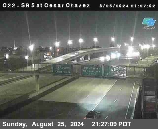 SB 5 at Cesar E Chaves Prkwy