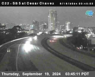 SB 5 at Cesar E Chaves Prkwy