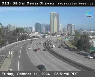 SB 5 at Cesar E Chaves Prkwy