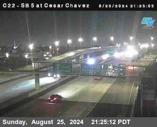 SB 5 at Cesar E Chaves Prkwy