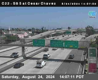 SB 5 at Cesar E Chaves Prkwy