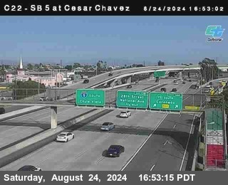 SB 5 at Cesar E Chaves Prkwy