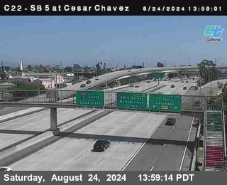 SB 5 at Cesar E Chaves Prkwy