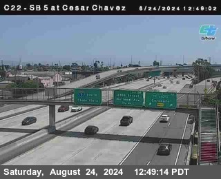 SB 5 at Cesar E Chaves Prkwy