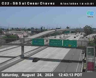 SB 5 at Cesar E Chaves Prkwy