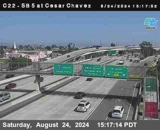 SB 5 at Cesar E Chaves Prkwy